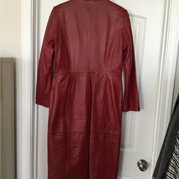 Genuine leather dress - Picture 2 of 4